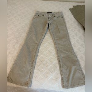 Corduroy wide leg pants